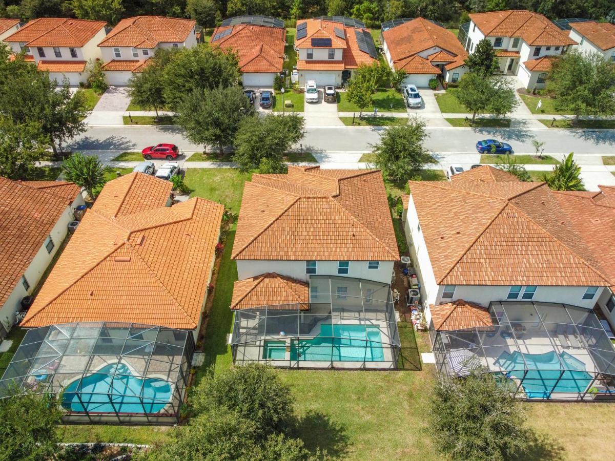 5Br 5 Bath Pvt Home Pool Bbq 11Min Disney 2744Ft Kissimmee Exterior photo